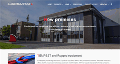 Desktop Screenshot of eurotempest.net